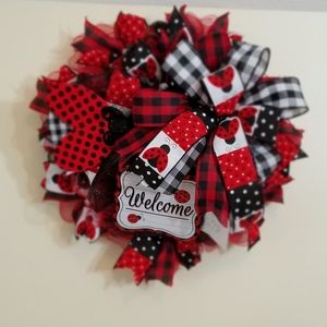 Lady Bug Wreath